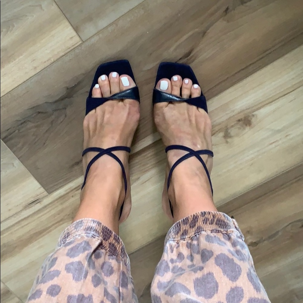 Alexandre Birman - navy suede - size 7